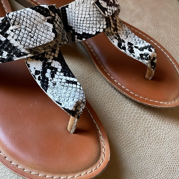 Korks sandals with Arch support Snake print  . Excellent condition . Size 7 m - Picture 3 of 6